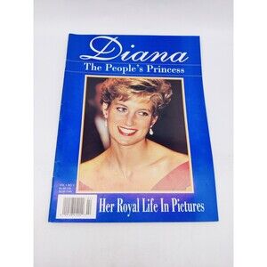 Vintage Diana The People Princess Vol.1 No.2 Her Royal life in pictures Magazine